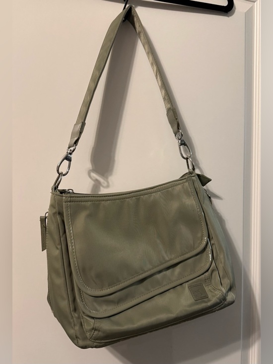 Ihkwip Handbags - IHKWIP Olive Green The Savvy Shoulder Bag